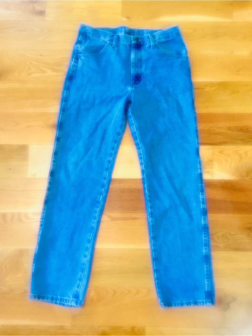 Vintage Rustler Relaxed Straight Leg Denim Jeans size 32x32 100% Cotton